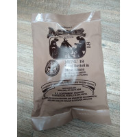USA RAÇÃO MRE MENU 18 -   Ravioli de Carne com Molho 